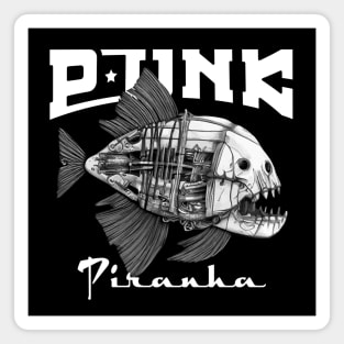 PUNK Piranha Magnet